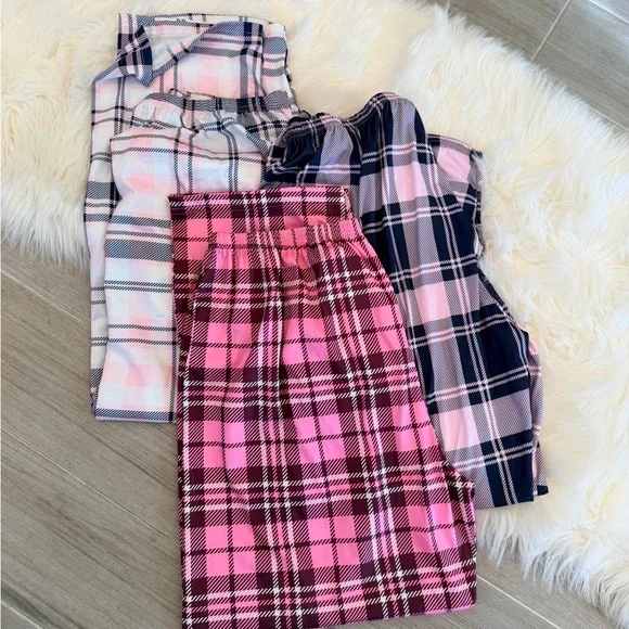 3 plaid women’s Pajamas bottoms - Picture 2 of 2
